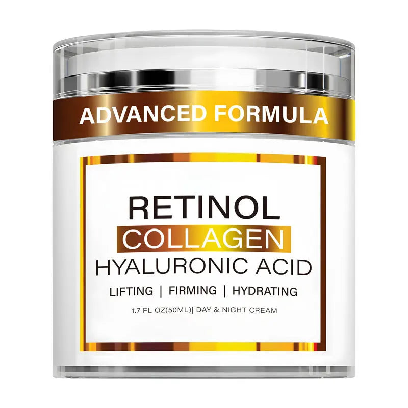 Retinol Cream Face Collagen Peptides Anti Aging Wrinkle Day-night