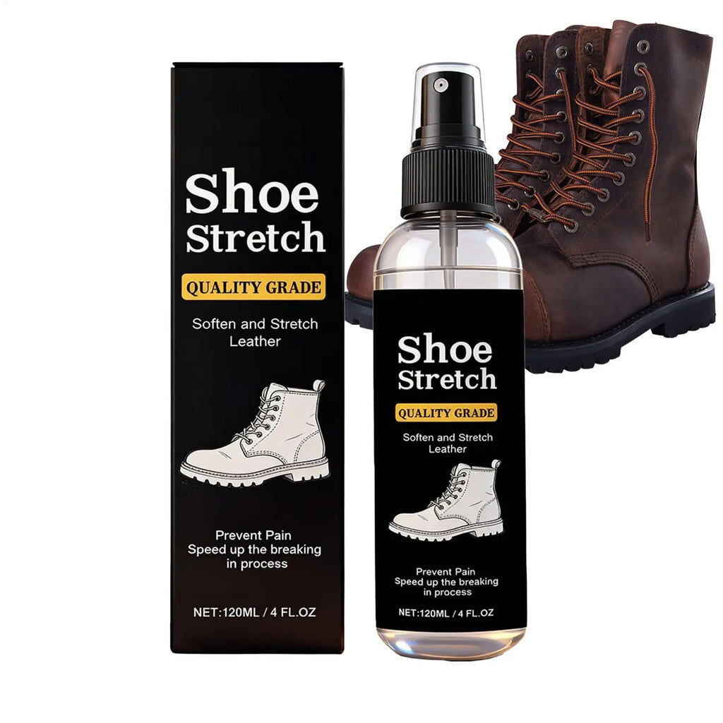 120ml Shoe Stretch Spray – Leather Softener & Boot Stretcher