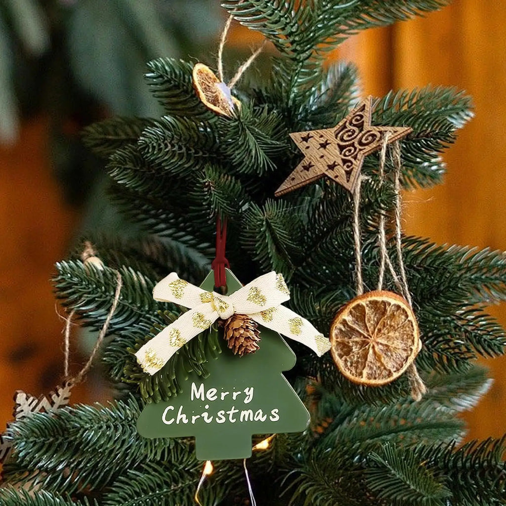 Fun Paper Christmas Tree Ornaments – Hangable Pendant Decor
