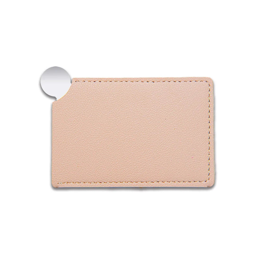 Mini Stainless Steel Pocket Makeup Mirror – Compact & Travel