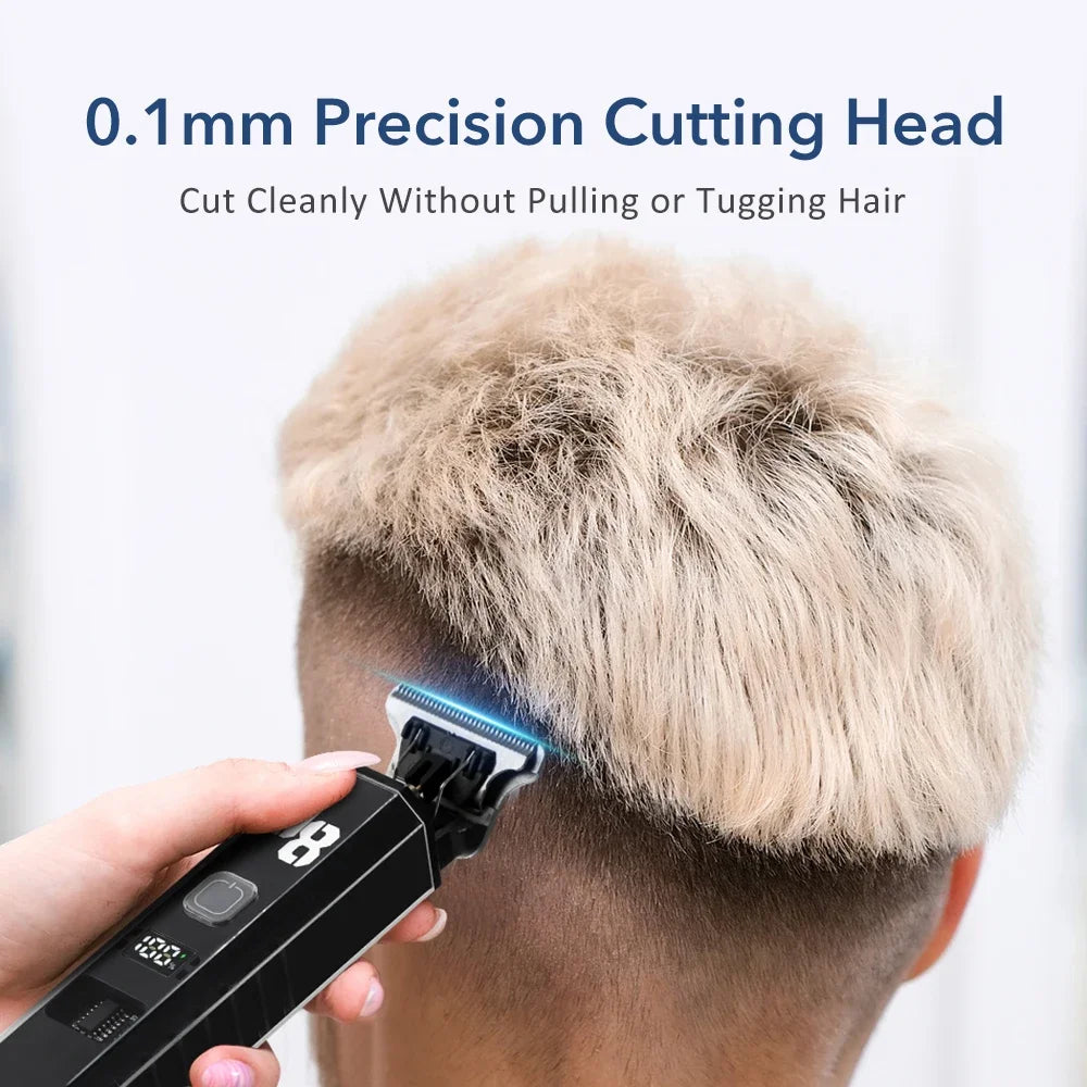 AFDEAL Cordless Hair Clipper & Beard Trimmer with LED Display