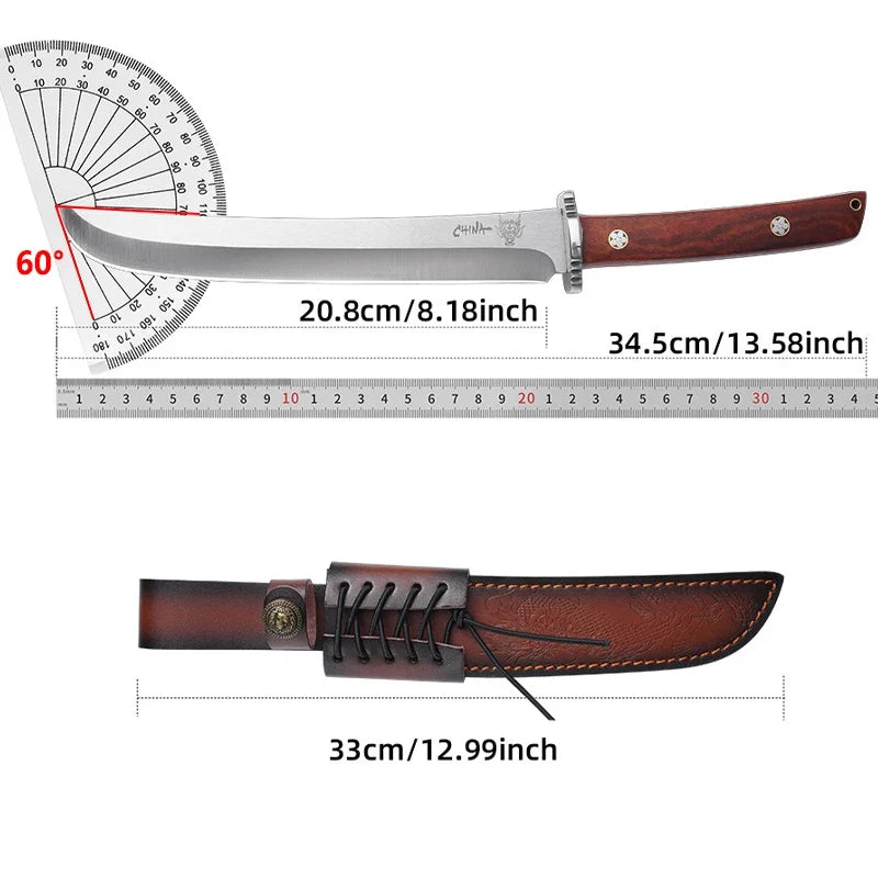 Japanese Chef Knife High-Hardness Stainless Steel with Cover
