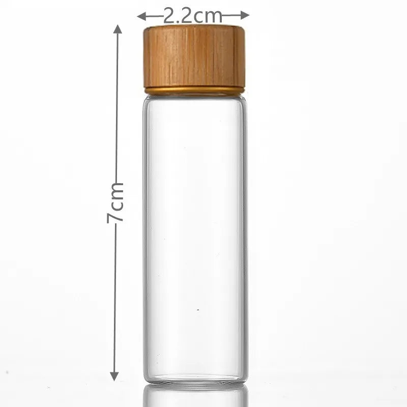 Mini Small Glass Bottles Cork Stopper Jars Tiny Wedding Vials Message