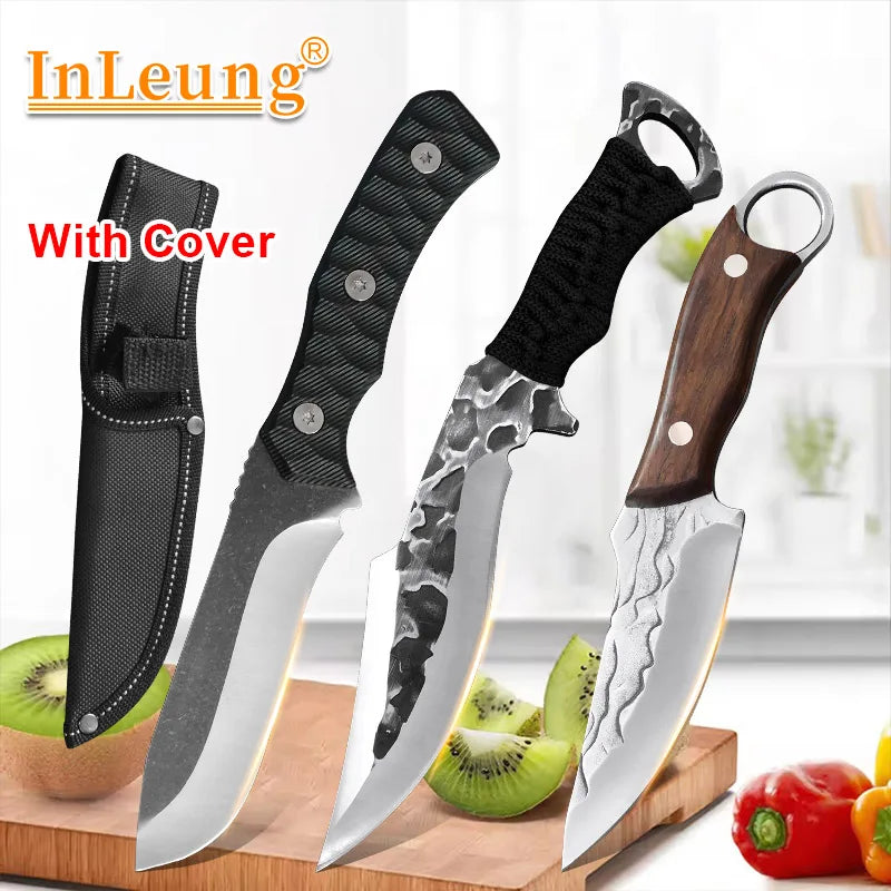 InLeung Forged Stainless Steel Boning & Chef Knife – 12cm