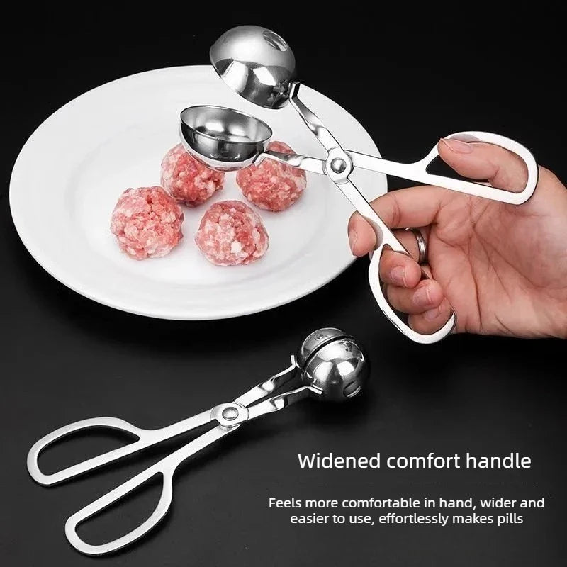 Stainless Steel Meatball Maker Clip Household Manual Making Mold Fish