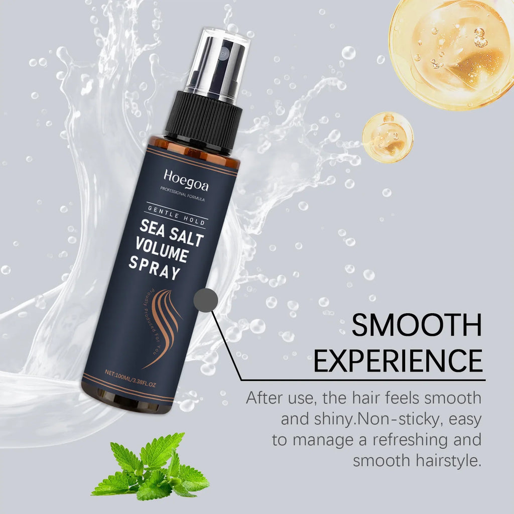 Hoegoa Volumizing Hair Spray – Strong Hold, Non-Greasy 100ml