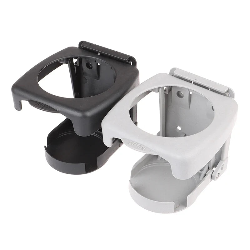 Universal Folding Car Cup Holder – Wall-Mount Drink Stand