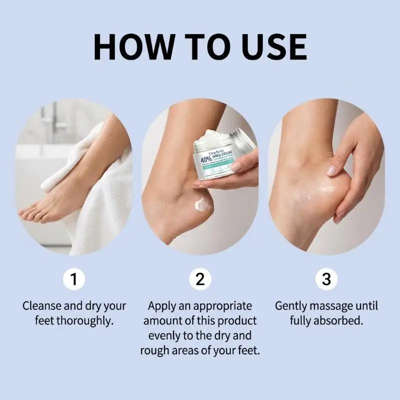 OceAura Intensive Moisturizing Foot Cream | Urea & Ceramide