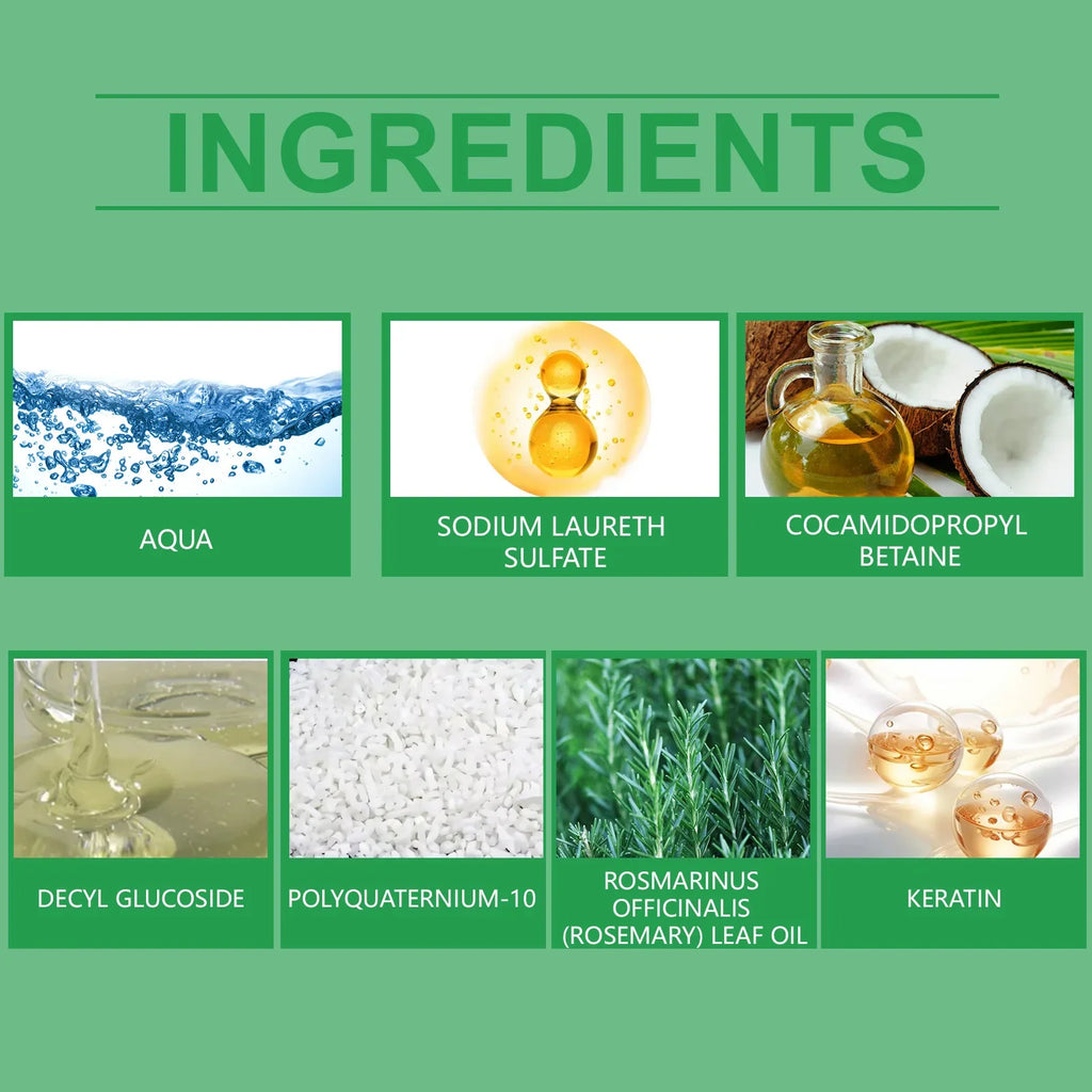 Rosemary Shampoo for Hair Growth, Dandruff & Scalp Care 100ml