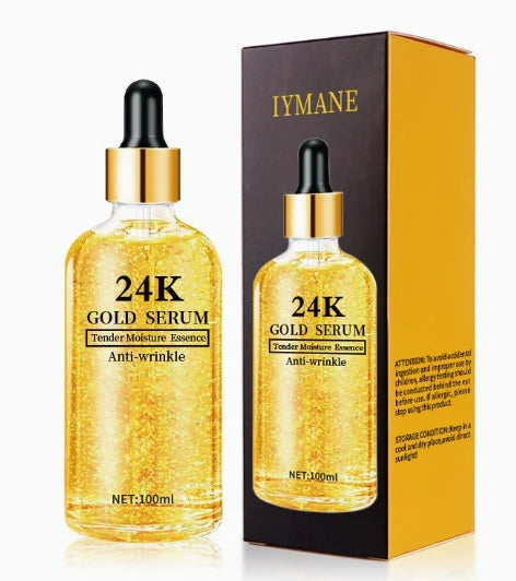24K Gold Hyaluronic Acid Serum – Brightening & Hydrating 100ml