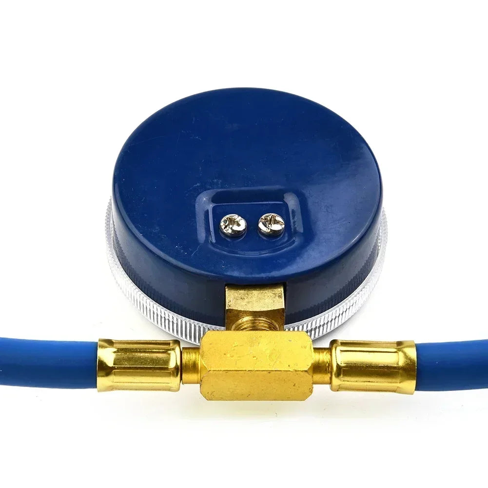AC R134a Recharge Hose & Low Side Pressure Gauge for Cars