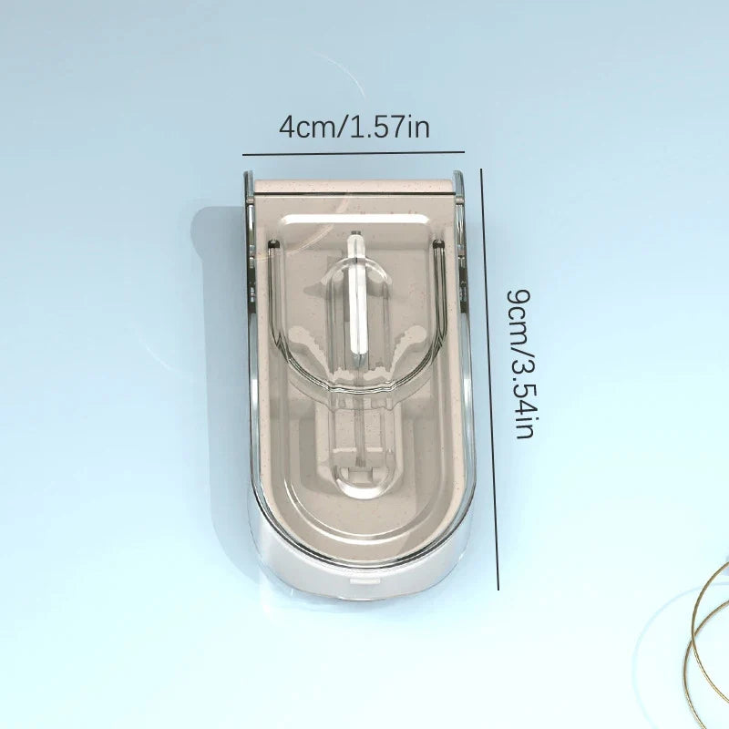 Portable Pill Cutter & Splitter with Storage Compartment