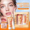 SADOER Peach Hand Cream & Lip Balm Set – Daily Moisture