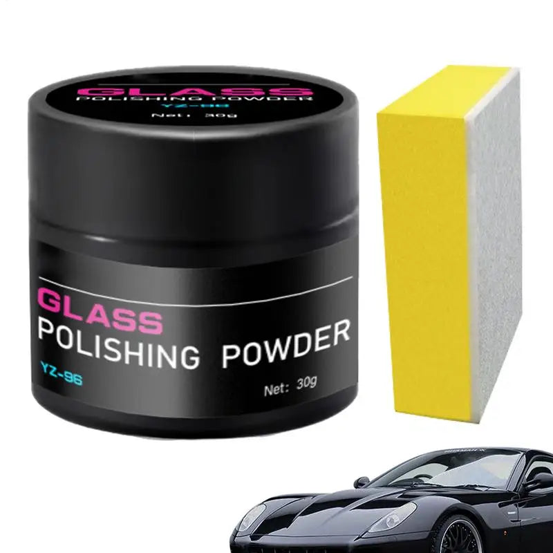 Glass Scratch Remover Oil Film Polishing Powder Cleaner Car Compound