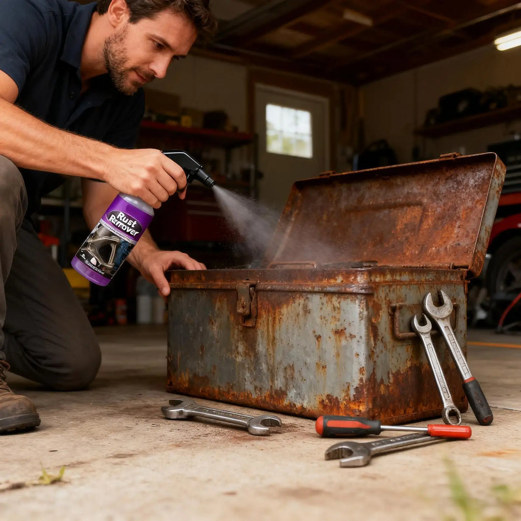 Metal Rust Remover Spray 100ml | Iron Converter for Car & Marine