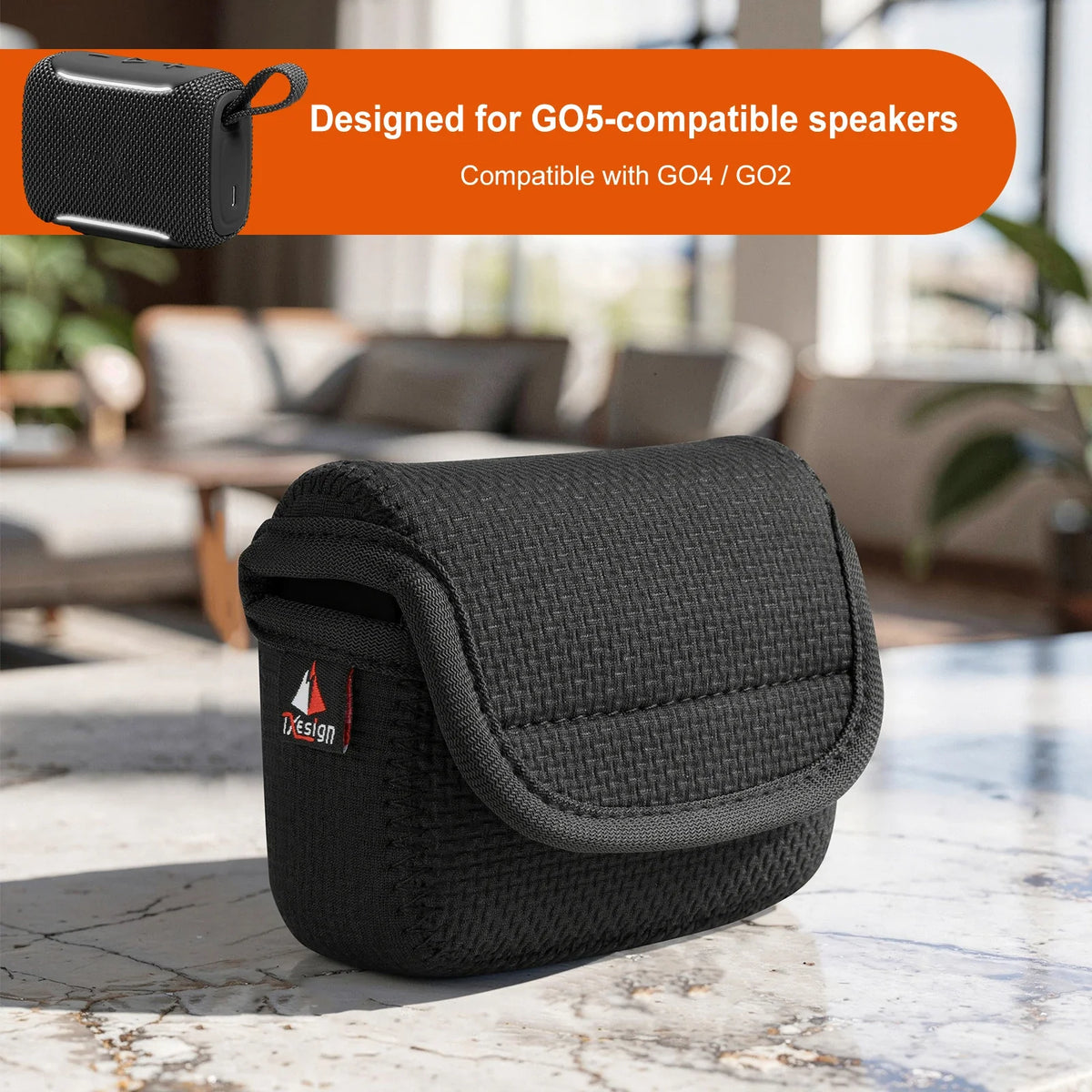 Carrying Storage Bag JBL GO5 GO4 GO2 Portable Waist Reusable Bags