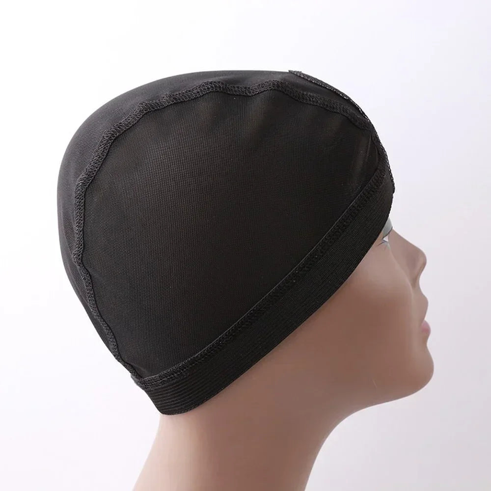 5-Pack U-Part Dome Mesh Wig Caps | Elastic Breathable Hairnets
