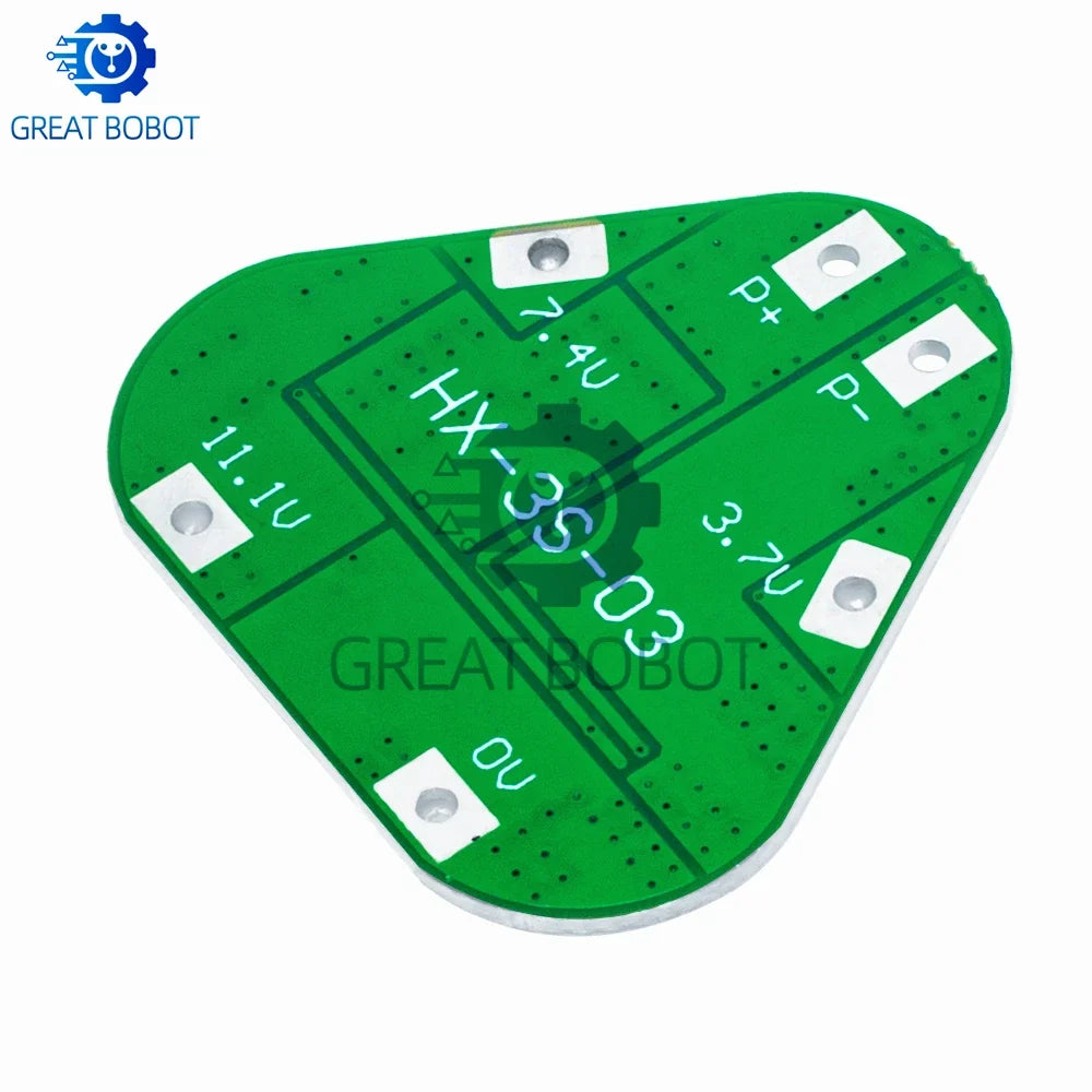 3S 12V 18650 Li-ion BMS Protection Board 8A – 3-Cell PCM
