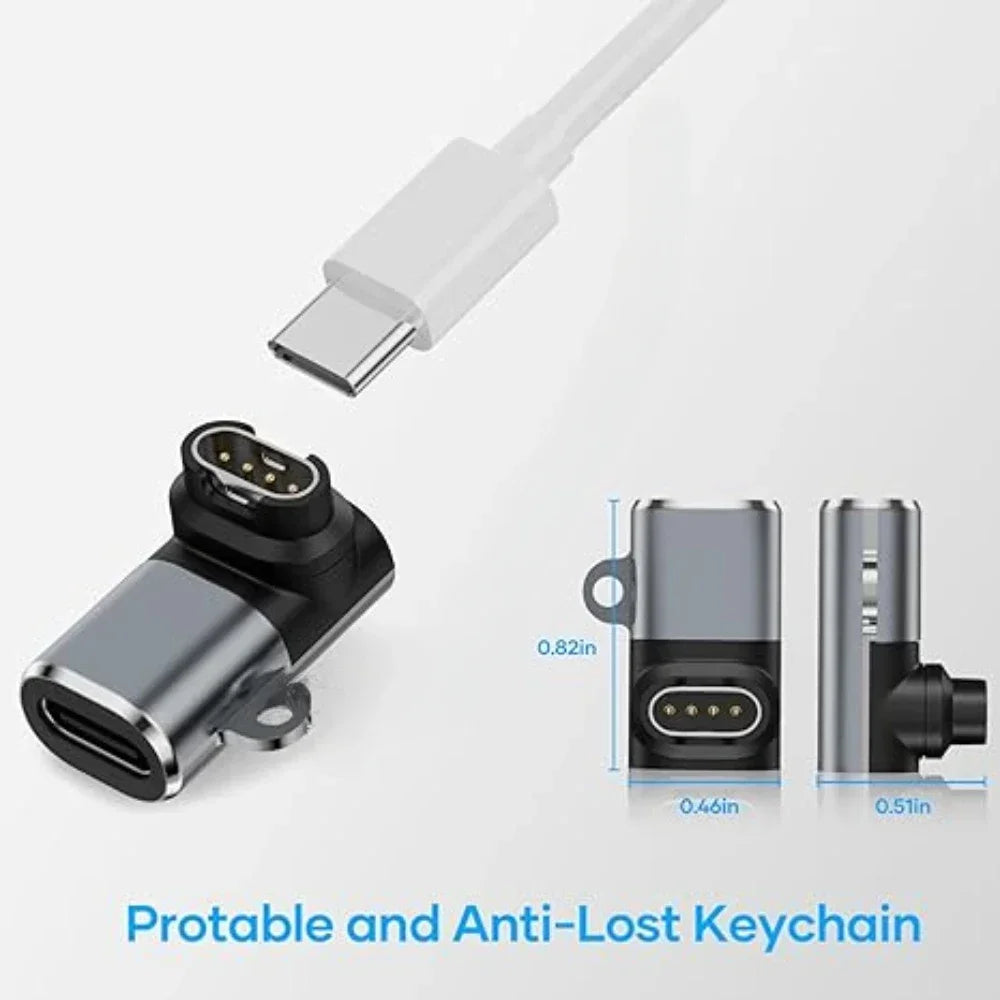 USB-C Charger for Garmin Fenix 8 7 6 Forerunner 955 965