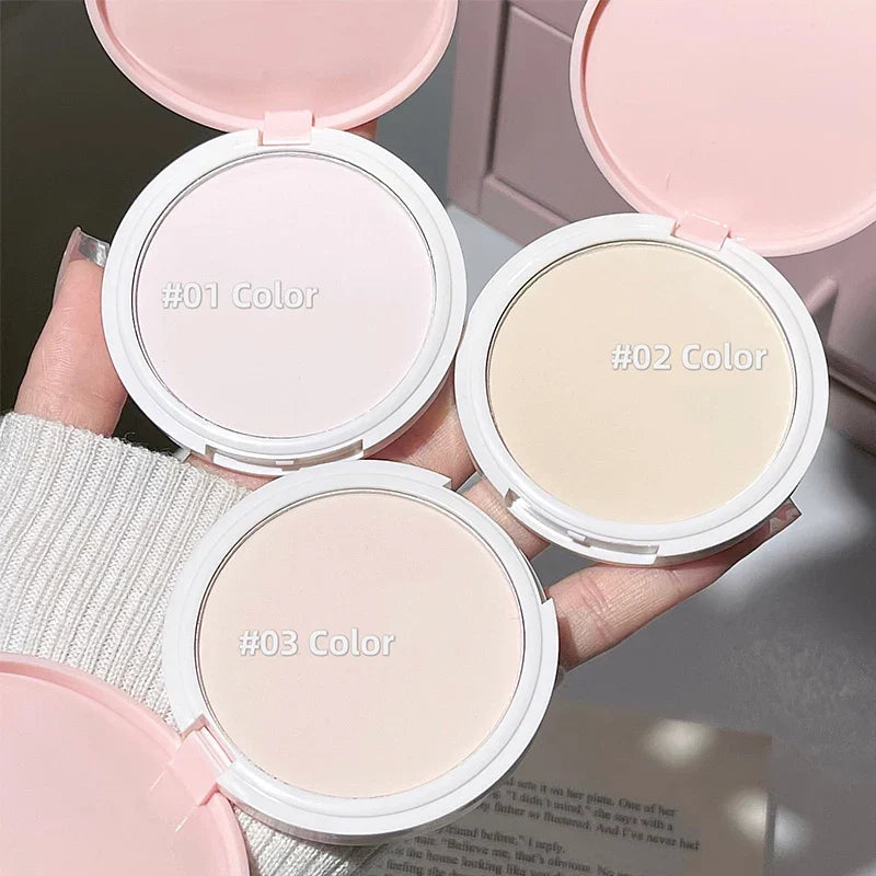 CACE 3-Color Pressed Setting Powder – Matte, Oil Control, Waterproof