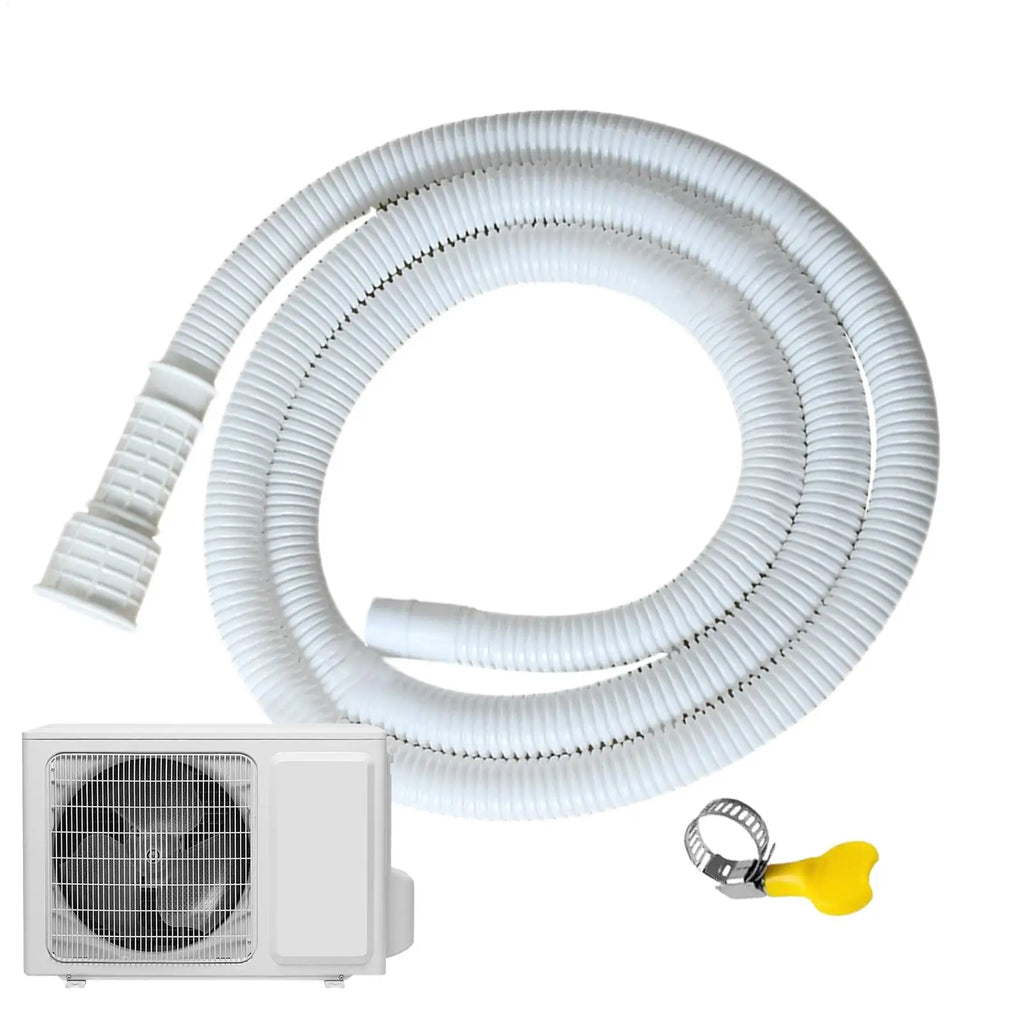 Flexible AC Drain Hose with Clamp – Leak-Proof 2–5M Pipe