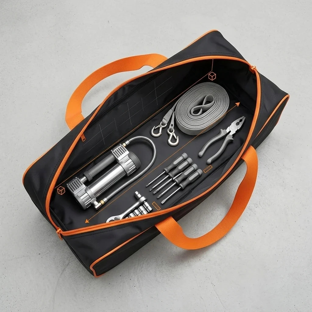 Large Heavy-Duty Oxford Tool Storage Bag | Multi-Use Kit