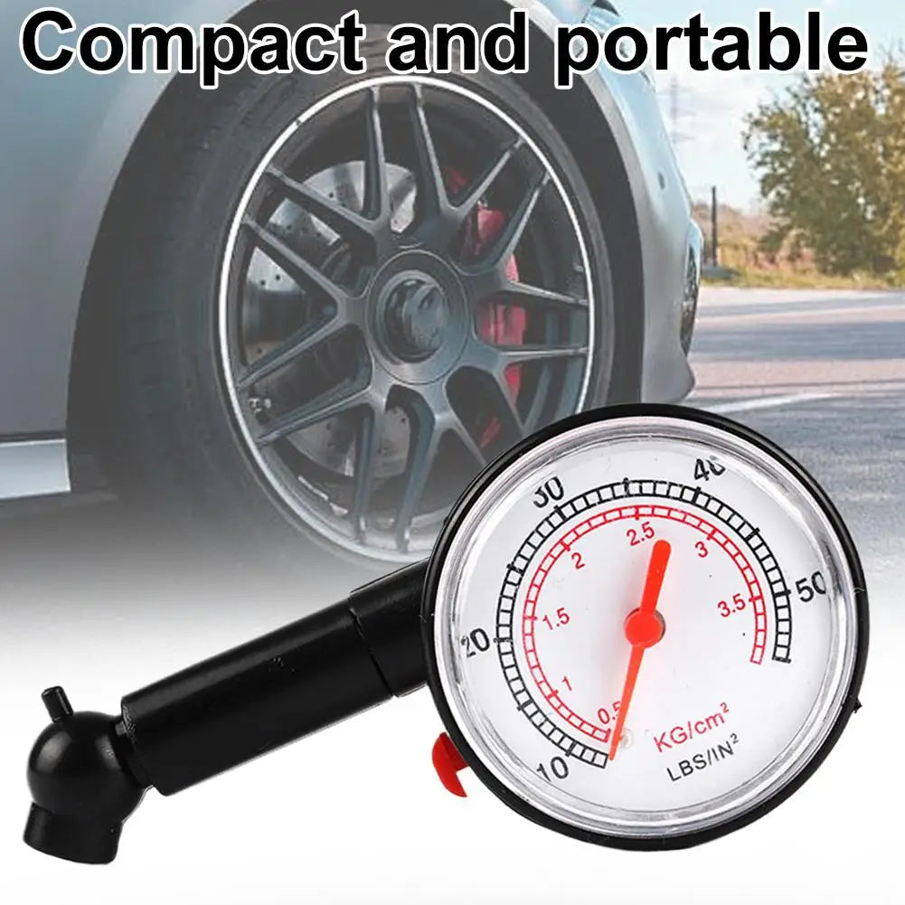Auto Car Tire Pressure Gauge High-precision Monitor Stainless Steel