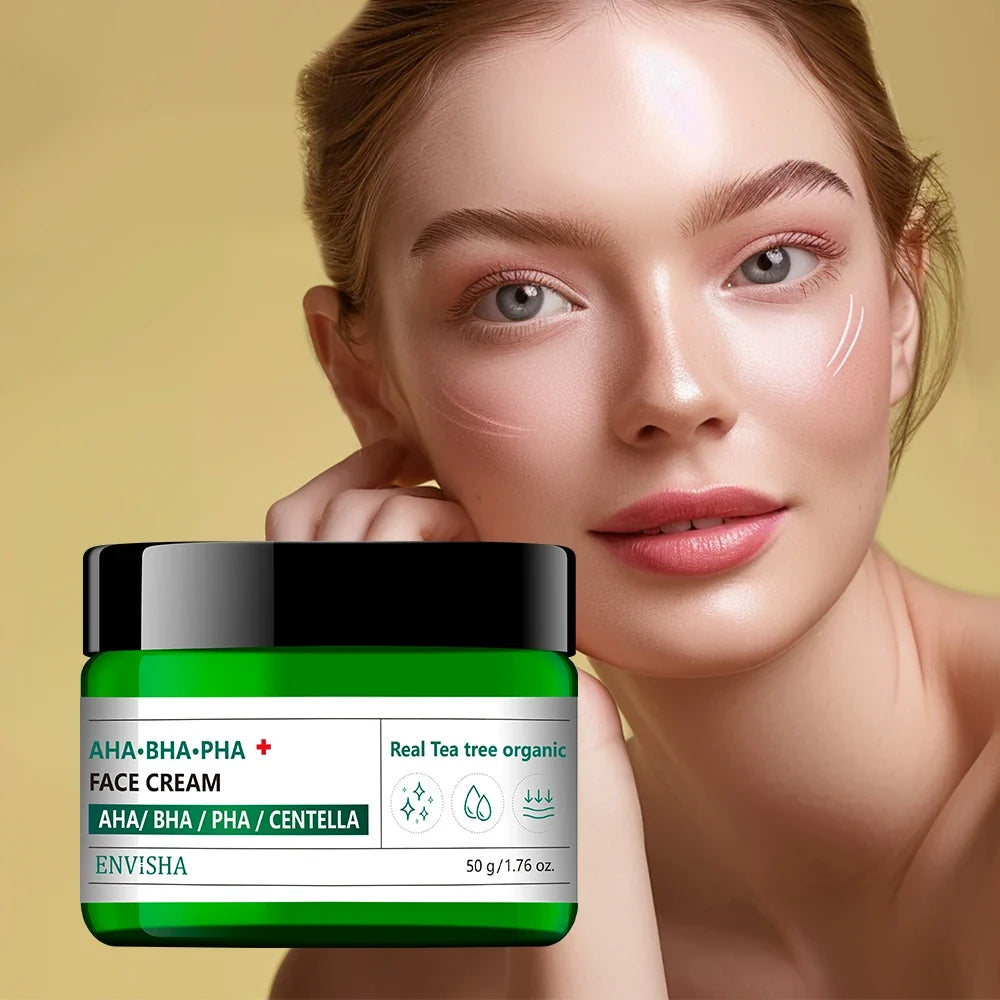 ENVISHA Face Cream – Collagen, Hyaluronic Acid & Retinol 50ml
