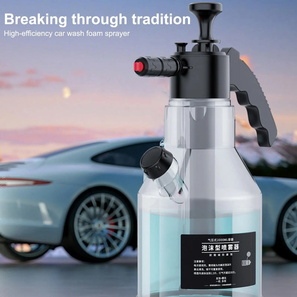 Car Wash Cannon Foam Sprayer Garden Hose Compatible Detailing Snow