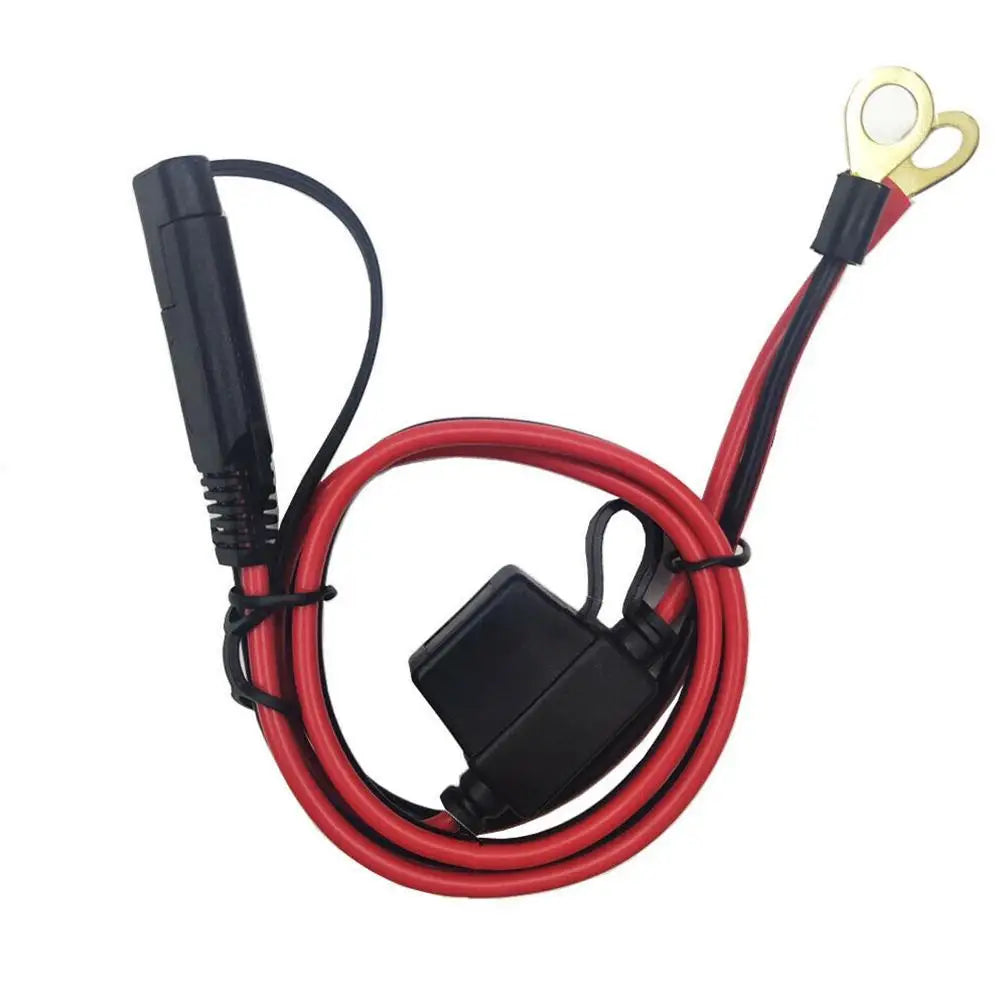 12V SAE Quick Disconnect Cable for Motorcycle Battery Charger