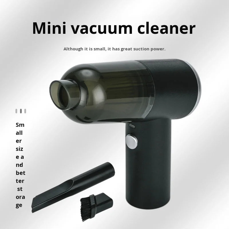 Portable USB Handheld Vacuum – Wet & Dry Car & Home Cleaner
