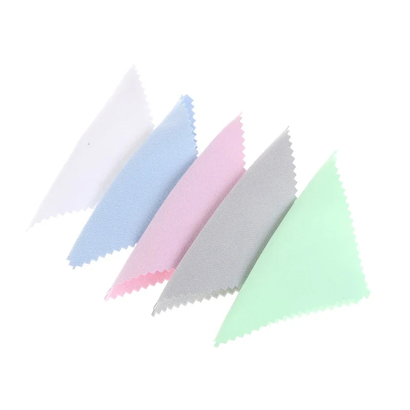 100 Pcs Jewelry Polishing Cloths – Silver, Gold & Metal 8x8cm
