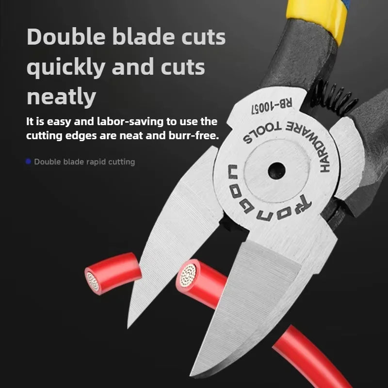 Zimir 5/6/7" Diagonal Cutting Pliers – Wire Stripper & Cutter