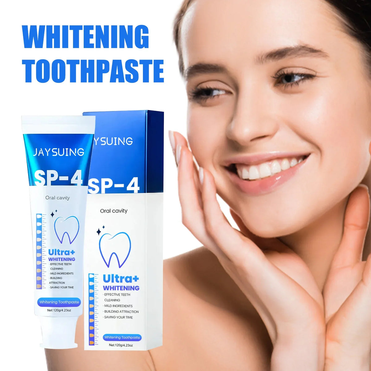 Jaysuing Xylitol Toothpaste – Whitening, Plaque & Fresh Breath 120g