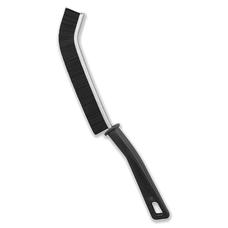 Tile Grout Cleaner Brush – Long Handle Nylon Scrub Brush