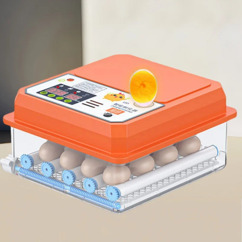 16-Egg Digital Automatic Egg Incubator with Auto Turner
