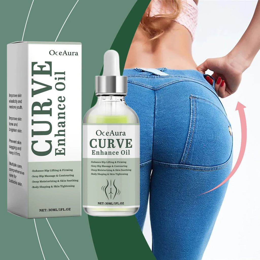 OceAura Butt Lift Firming & Plumping Body Oil 30ml