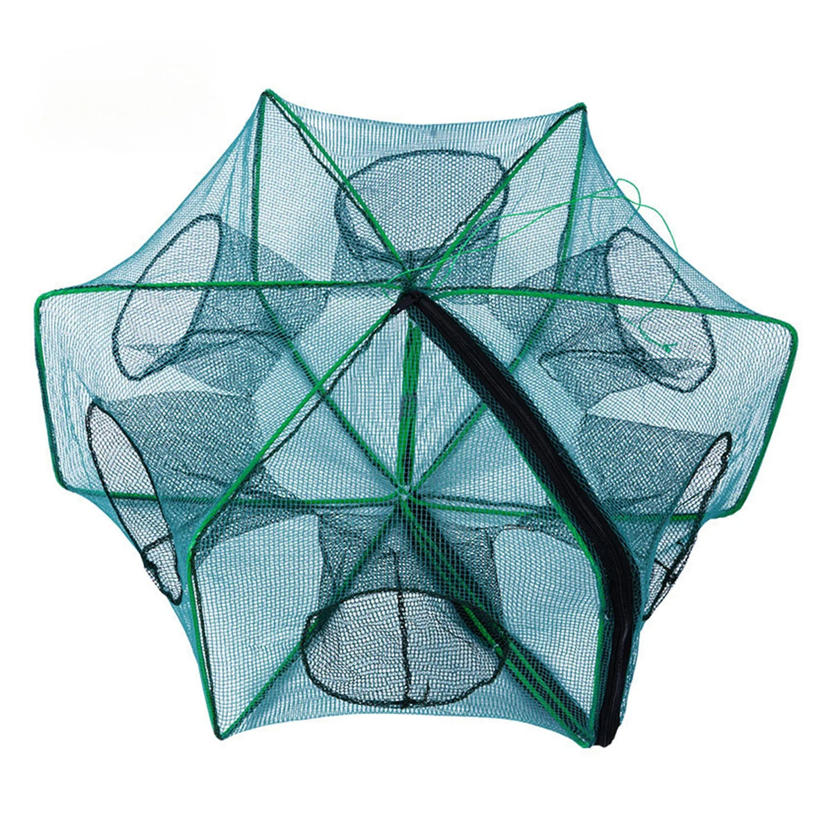 Collapsible Fishing Trap – Foldable Minnow & Crab Catcher Net