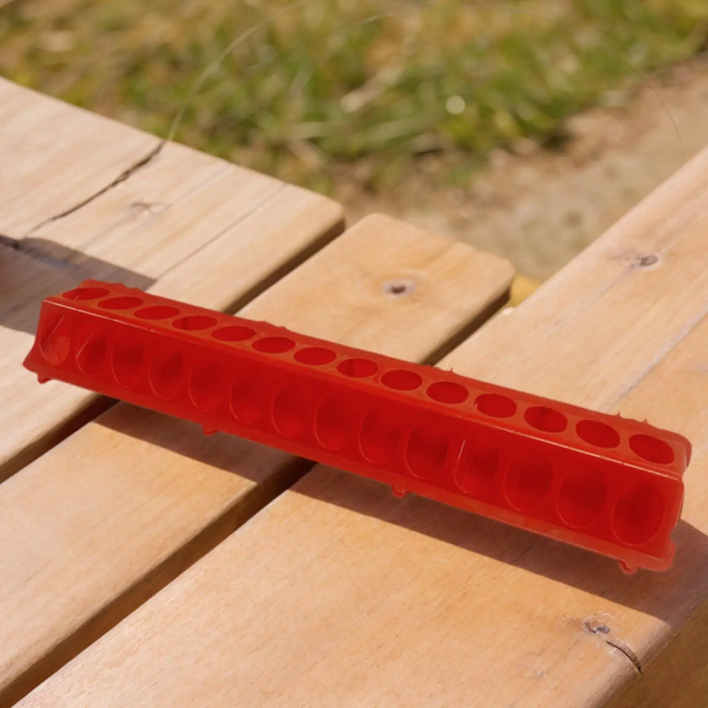 28-Hole Large Capacity Poultry Feeder for Pigeons, Doves & Chicks