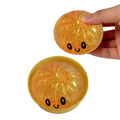 Glitter Squishy Bao Bun Fidget Toy – Soft TPR Sensory Squeeze