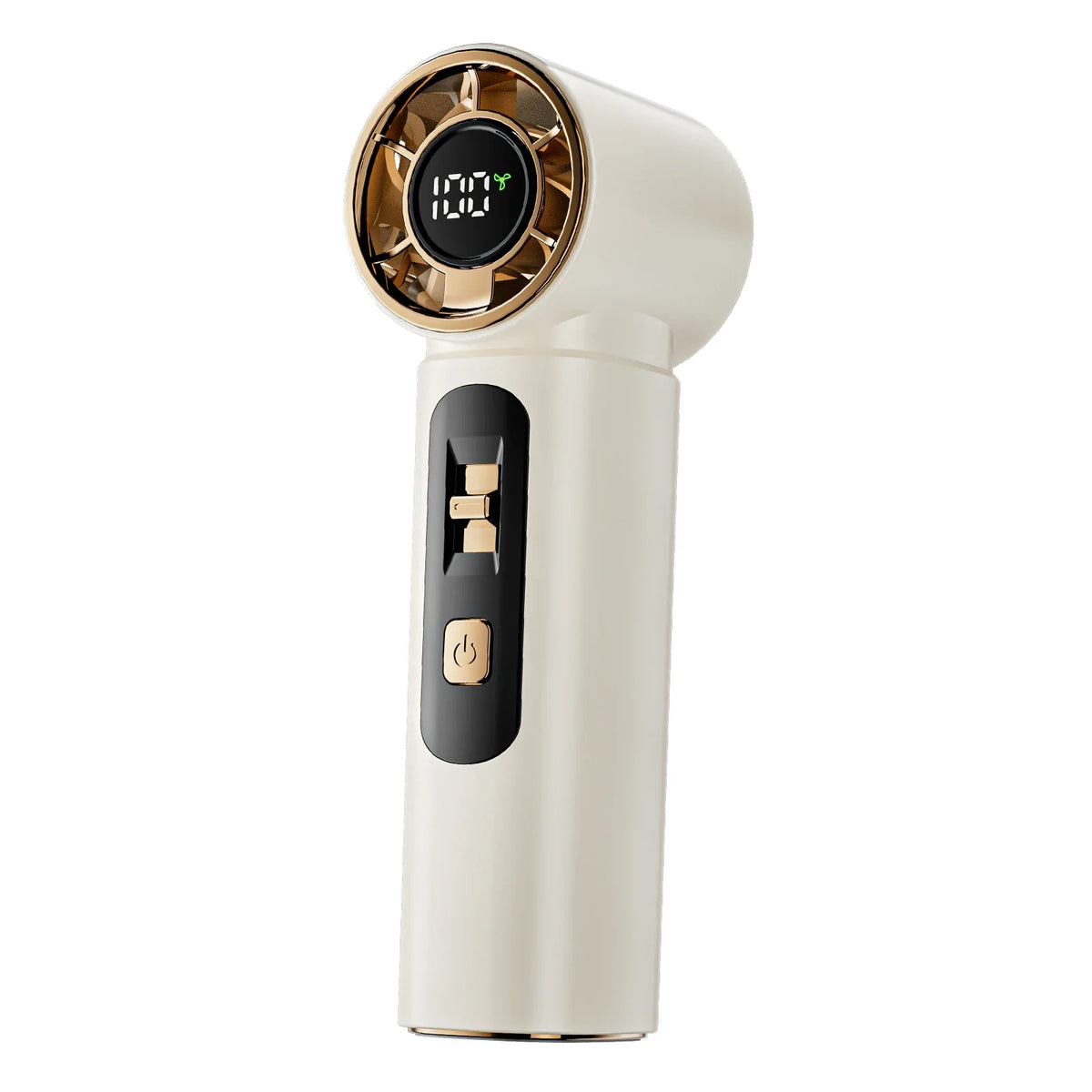 Portable Handheld Turbo Fan Rechargeable Personal 100 Speeds LED
