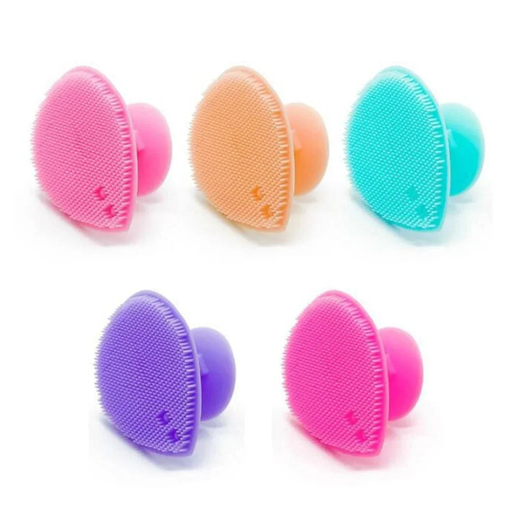 Silicone Facial Cleansing Brush & Face Exfoliator Scrubber Pad