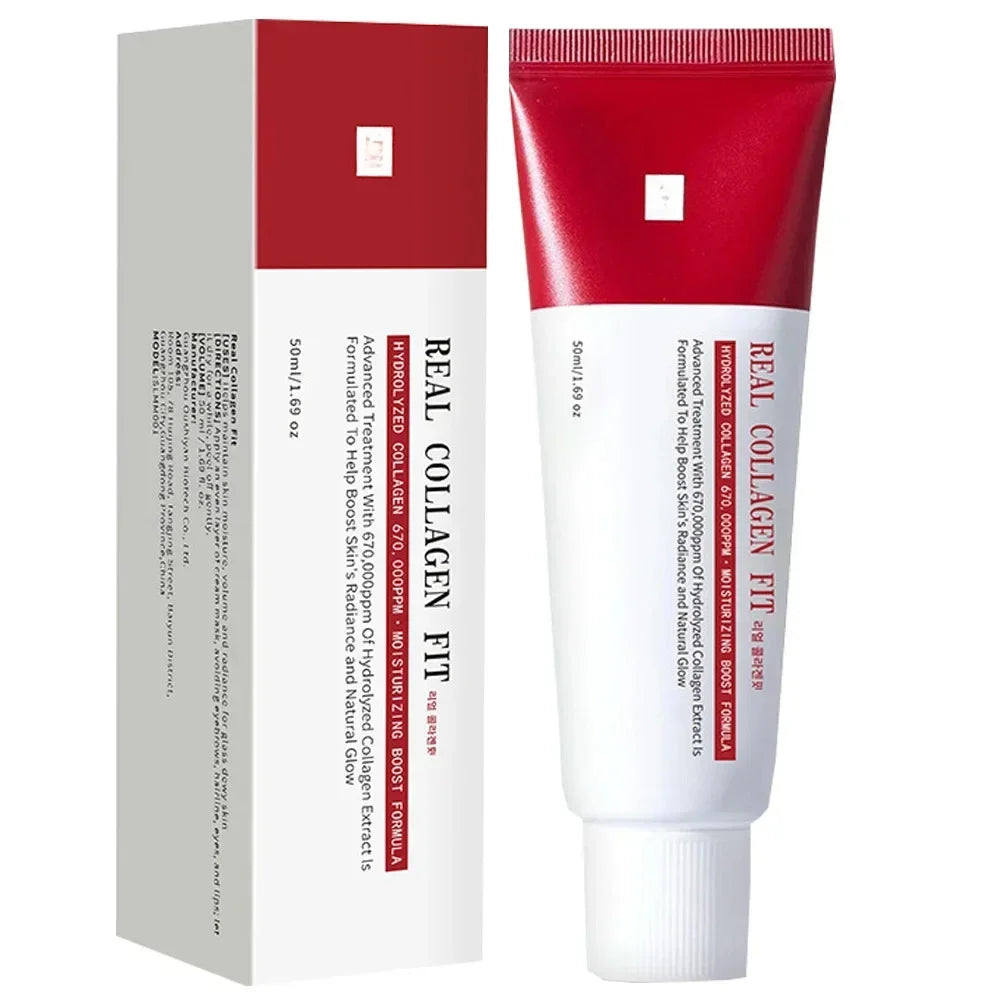 Real Collagen Fit Wrapping Mask 670 000ppm Peel Off Facial Elasticity