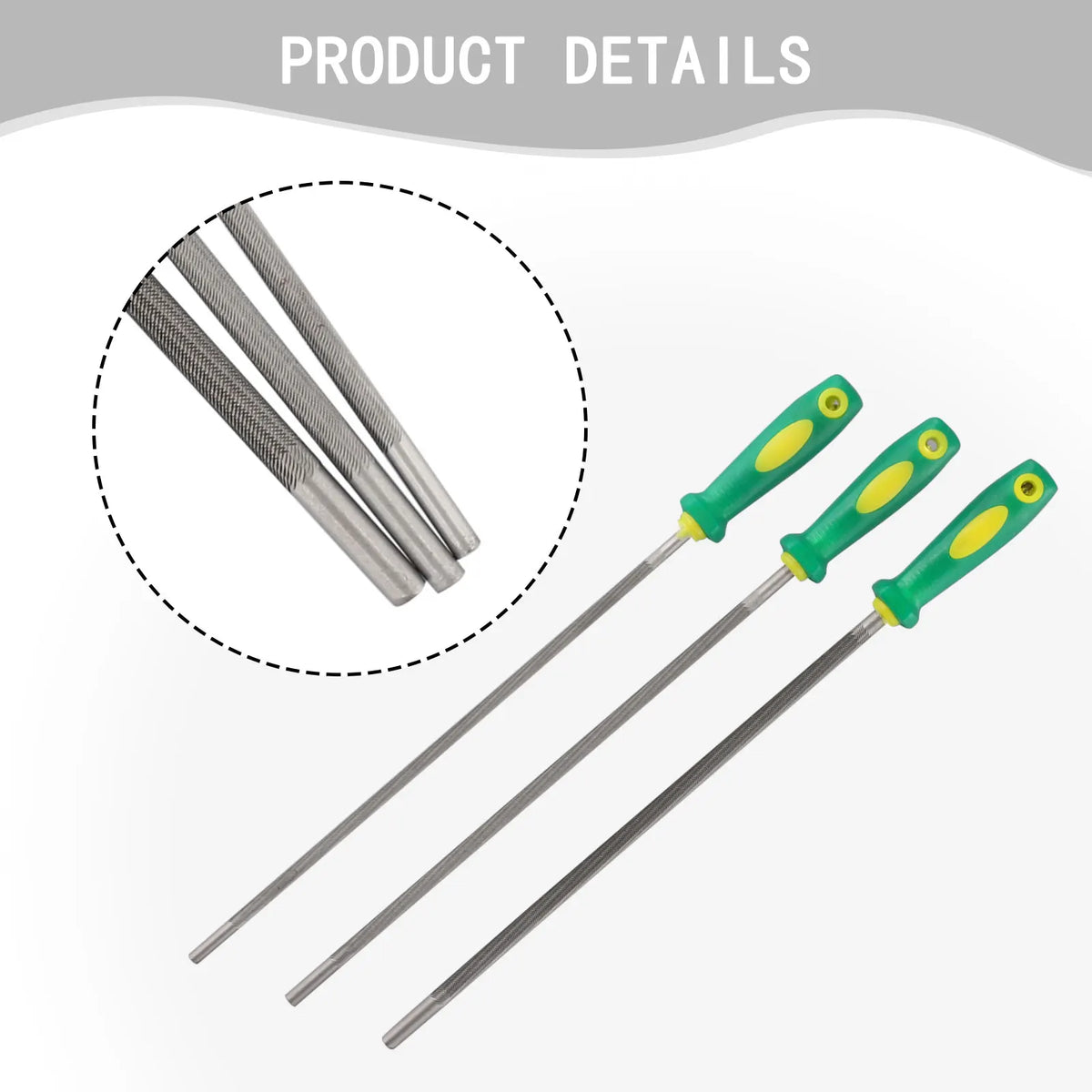 Chain Saw Files Various Blade Accessories 4 0 8 5 Round Carbon Steel