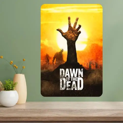 Dawn of the Dead Classic Movie Metal Poster Sign | Wall Decor