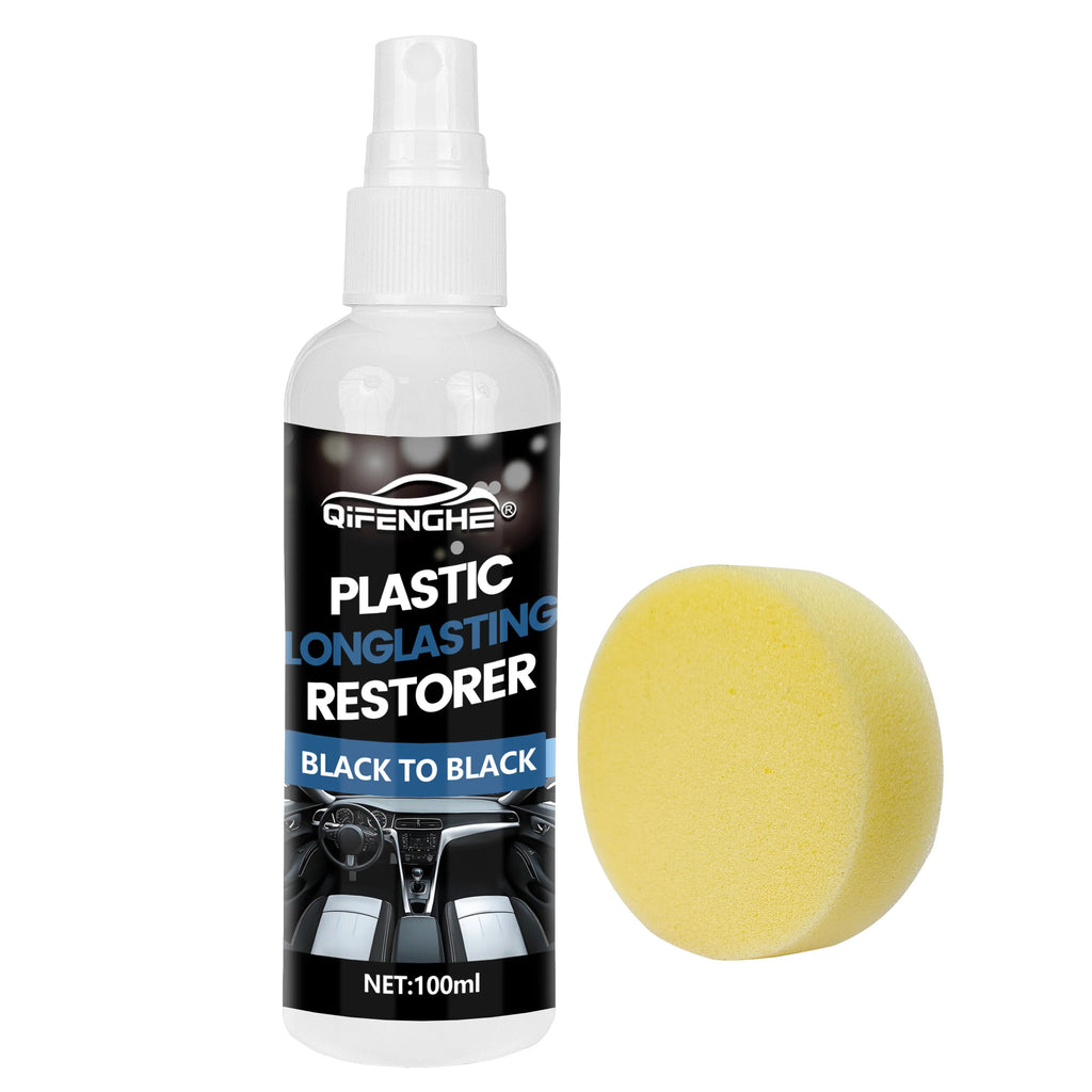 Car Plastic & Tire Restorer – Crystal Coating Dashboard Wax