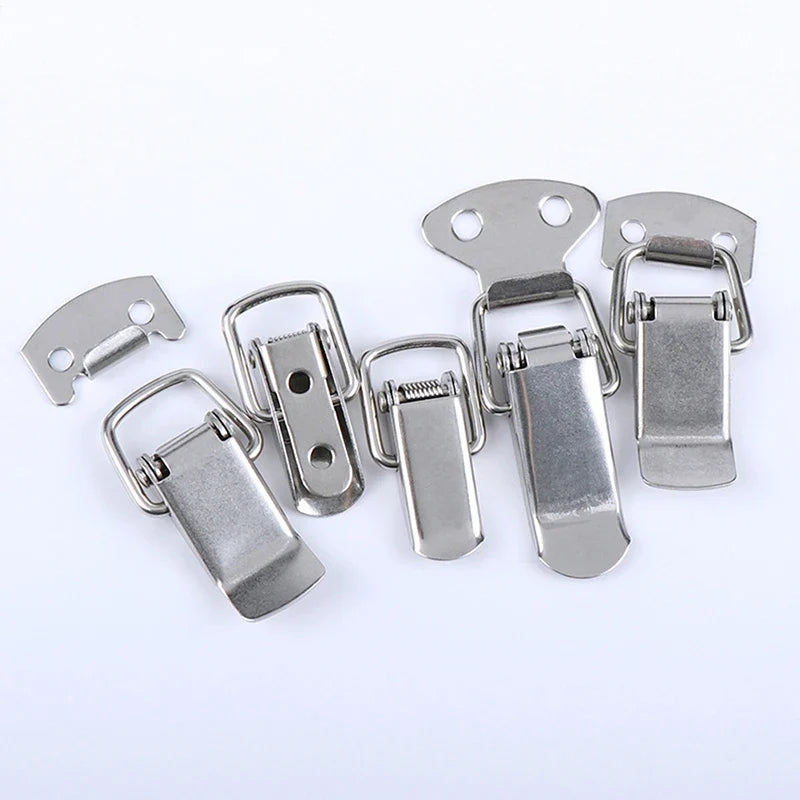 Stainless Steel Toggle Box Lock – Spring Loaded Latch Buckle