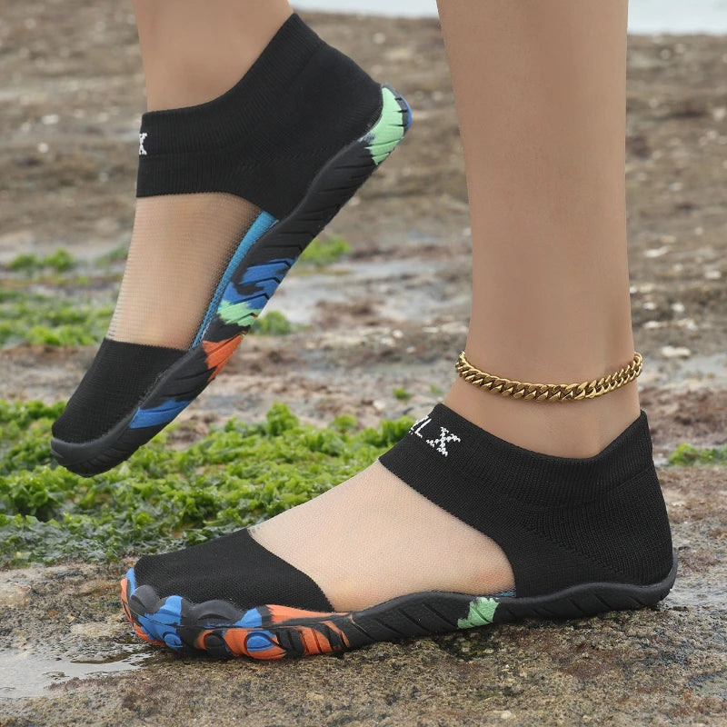 Women's Mesh Slip-On Shoes – Yoga, Gym, Beach & Hiking