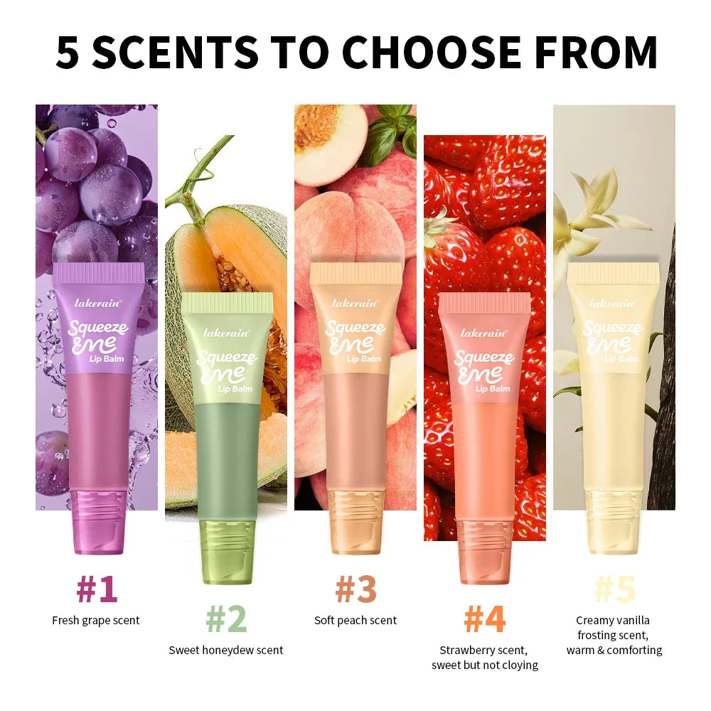 Hyaluronic Acid Lip Gloss – Sheer Strawberry Plumping Balm