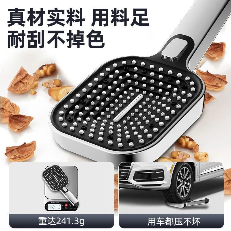 3-Mode Rectangular Rainfall Shower Head | 120mm High Pressure